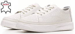 Sergio Leone DSP020BI women's sports shoes, white, sizes 36-41