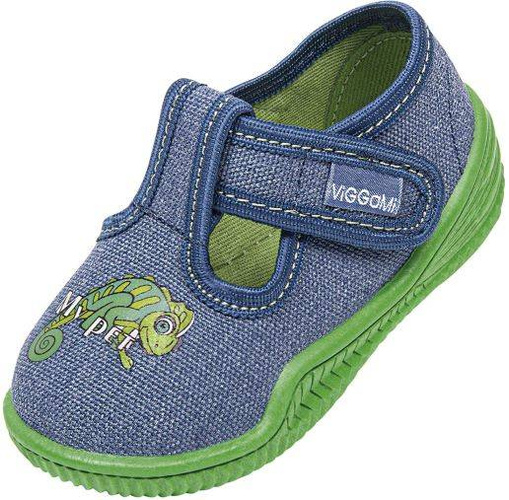 Children's Viggami FELUS blue-green sneakers, size 19-25