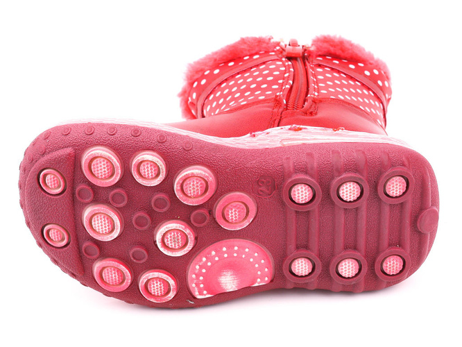 Children's winter shoes Apawwa BH836RE red size 27-32