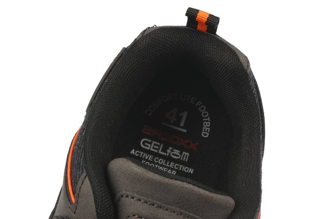 Men's sports shoes Badoxx MMXC-8142DGYOR gray and orange size 41-46