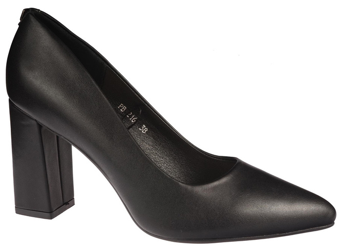 Sergio Leone women's pumps DPB216CZPU black sizes 36-40