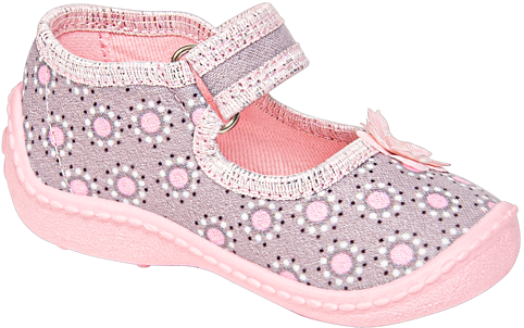 Children's sneakers Viggami TOSIA DRUK grey and pink size 18-27