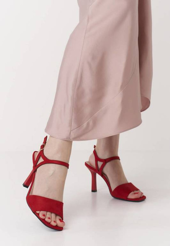 Women's sandals Sergio Leone DSK902CZEMI red size 36-41