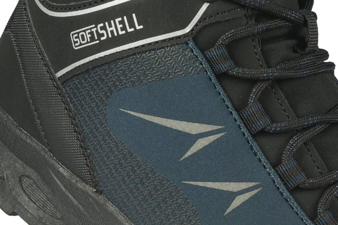 Buty trekkingowe męskie Superun NS003-13NA granatowe rozm.47-49