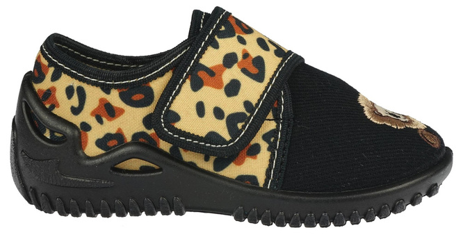 ZetPol LION 1 children's sneakers black and beige size 20-27