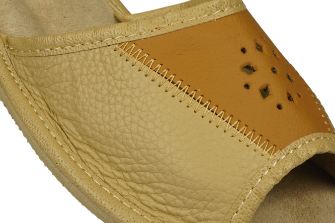 Pako DPAKO2501 women's highlander slippers beige size 36-41