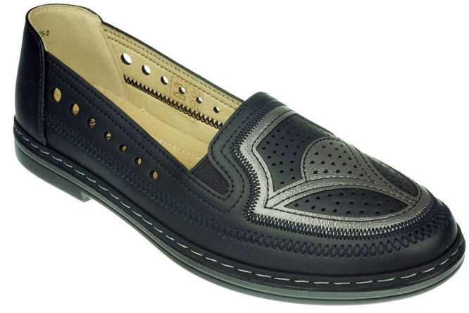 Women's shoes Yaliluo DH5-2BL black size 36-41