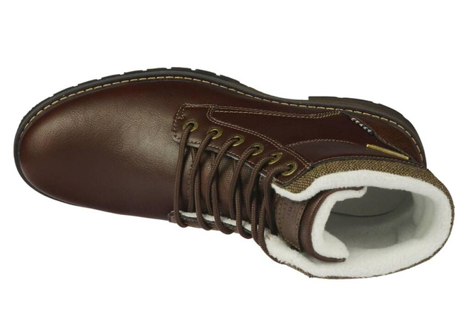 American Club MRH-116 men's winter shoes, brown and black, sizes 41-46