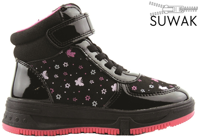 American Club Children’s Winter Boots CXD-149 – Navy & Black, Sizes 32–36