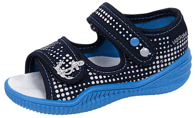 Tenisówki dziecięce Viggami KRZYS OZDOBA granatowe rozm.19-25