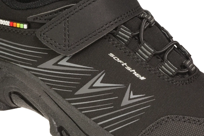 Children’s Sports Shoes American Club CWT-246 – Black & Navy, Sizes 32–36