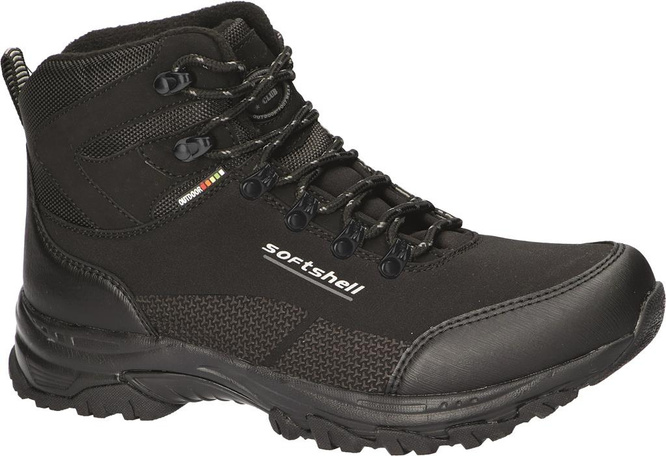 Buty trekkingowe męskie American Club RWT-111 czarne rozm.41-46