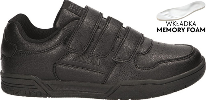 American Club DAA-38 youth sports shoes, black and navy blue, sizes 36-41