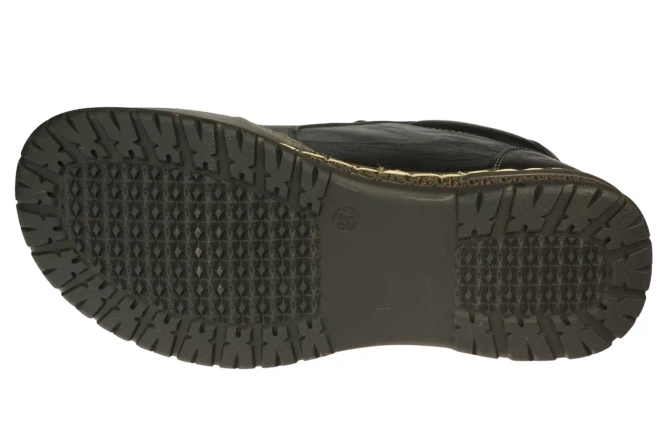 Obuwie zimowe damskie Chun Sen D8708-9BLGY czarne rozm.37-42