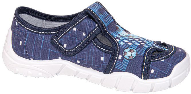 Children's sneakers Viggami ADAS STAMPS navy blue size 26-30