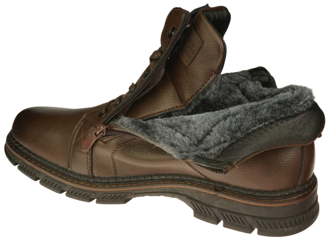 Obuwie zimowe męskie Feisal M9901-26BR brązowe rozm.44-48