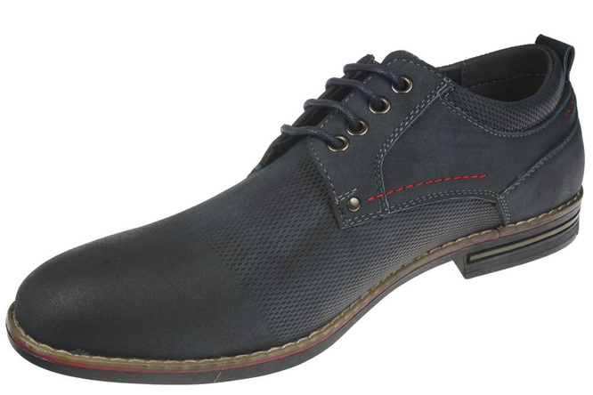 Półbuty chłopięce Badoxx CC-421NA granatowe rozm.32-37