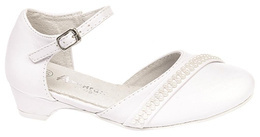 Girls' shoes American Club CKOM-41 white, size 33-38