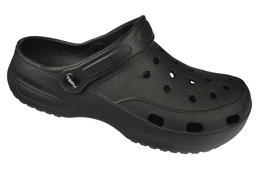 Women's Tepu DG73A036BL black pool slippers, size 36-41