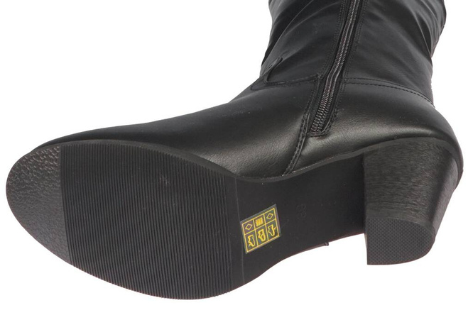 Feisal D887-62BL women's boots, black, sizes 36-41