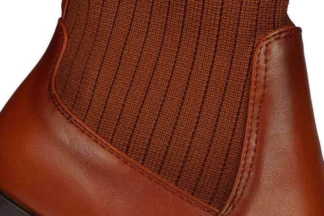 Skotnicki DB-3-1351BR women's winter shoes, brown, sizes 36-41