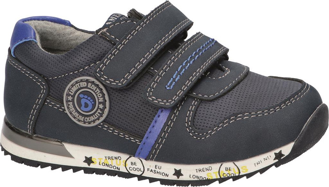 American Club BXD-34 children's sports shoes, gray and navy blue, size 27-31