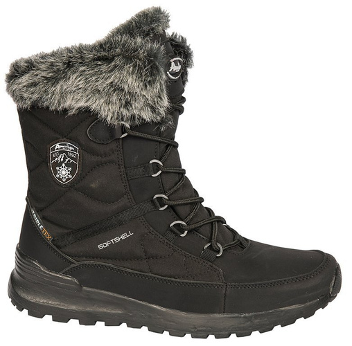 Women's winter shoes American Club DSN-04 black, size 36-41