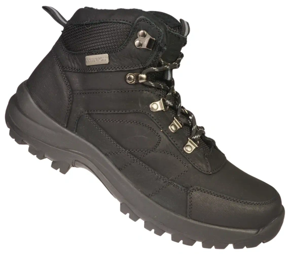 Men's winter shoes American Club MCY-58 black and brown size 41-45