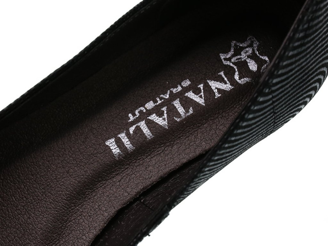 Pumps for women BratBut-Natalii DNA284CZFA black size 36-40