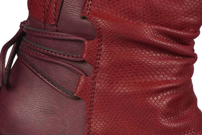 Buty zimowe damskie Chun Sen D27585-4RE czarne rozm.36-42