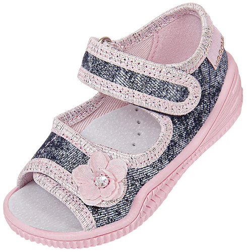 Children's sneakers Viggami EMILKA OZDOBA grey size 19-25