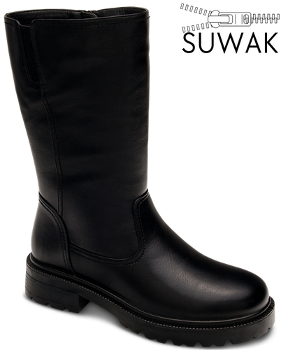 Buty zimowe damskie Skotnicki DB-3-203BL czarne rozm.36-41