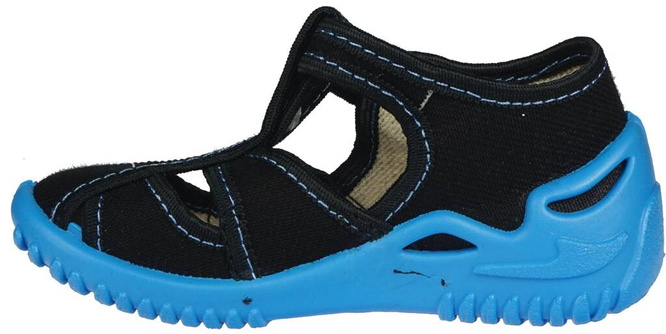 Children's sneakers ZetPol IGOR navy blue size 18-27