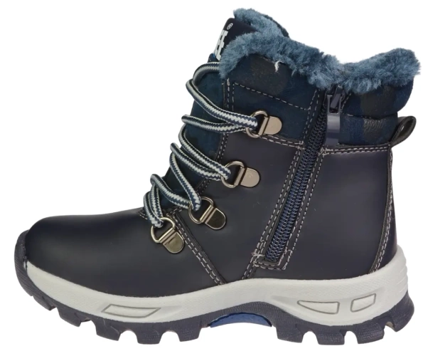 Buty zimowe dziecięce Clibee BH-131BU granatowe rozm.26-31