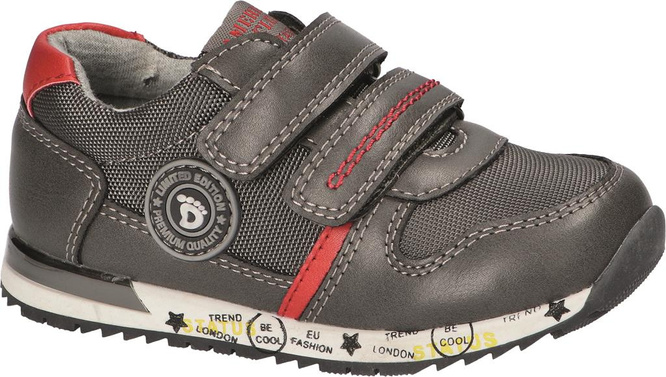 American Club BXD-34 children's sports shoes, gray and navy blue, size 27-31