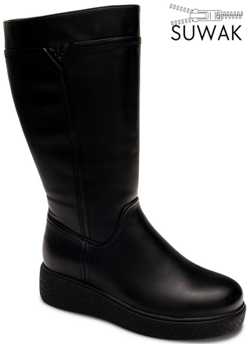 Kozaki damskie Skotnicki DB-3-1327BL czarne rozm.36-41