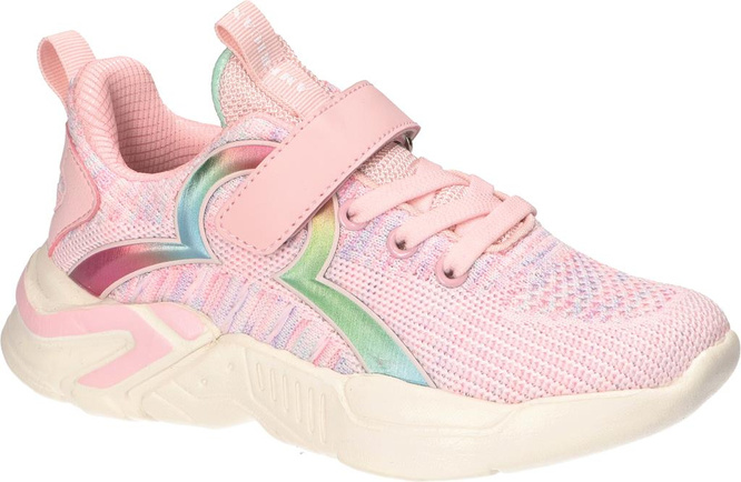 Buty sportowe dziecięce American Club BRL-82 różowe i białe rozm.22-26