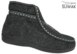 Men's slippers from Łukpol/Stomil MTATRZANK880SZ gray size 41-45