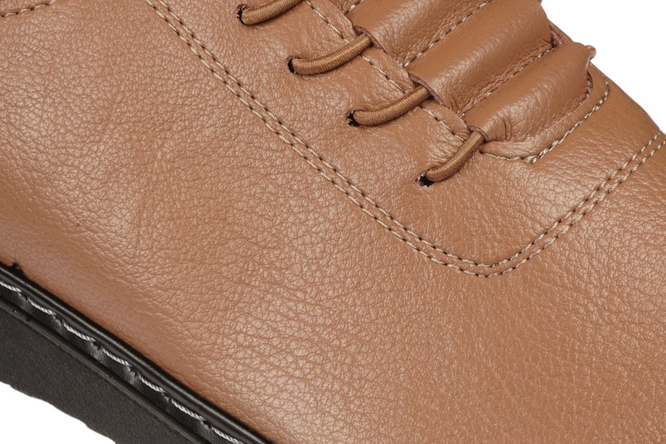 Półbuty damskie Le Scarpe DA7286-10 khaki rozm.36-41