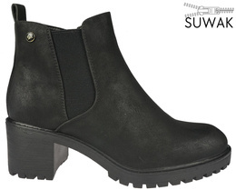 Sergio Leone DTR702CZNU women's winter boots black size 36-41