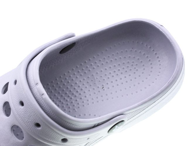 Women's pool slippers PLAME DA-002LGY grey size 36-41