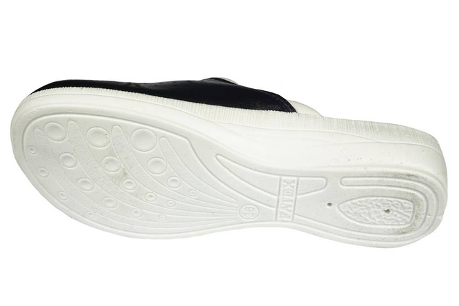 Women's Turkish slippers Fatex DF2201 navy blue size 36-40