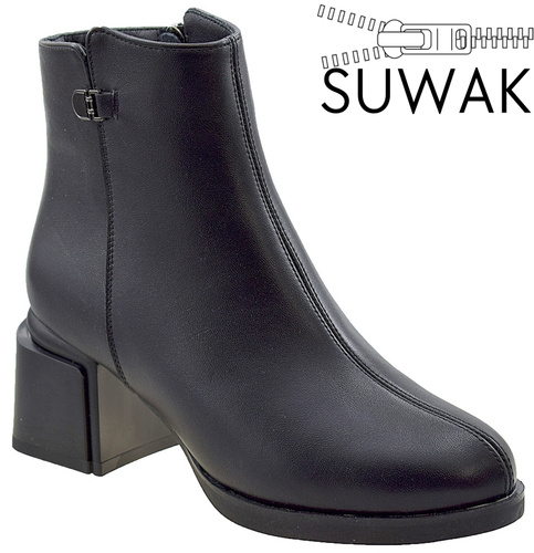 Sandway DB8820-1CZ women's winter shoes, black, sizes 36-41