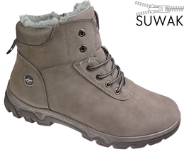 Buty zimowe męskie Le Scarpe MA8101-5 szare rozm.41-46