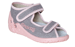 Gray sneakers ZetPol OLIWIA GRAY gray size 20-27