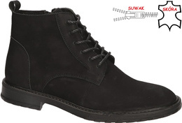 Men's winter shoes American Club MCY-68 black size 41-45