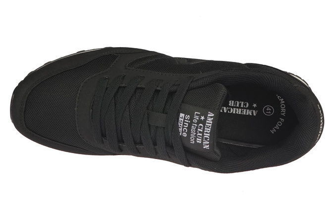 Buty sportowe męskie American Club MWT-259 czarne rozm.40-43