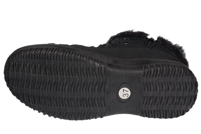 Women's winter shoes American Club DRH-41GR navy blue size 36-41