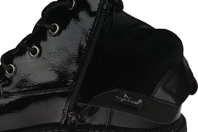 Trapery damskie Sergio Leone DTR766CZLA czarne rozm.36-41