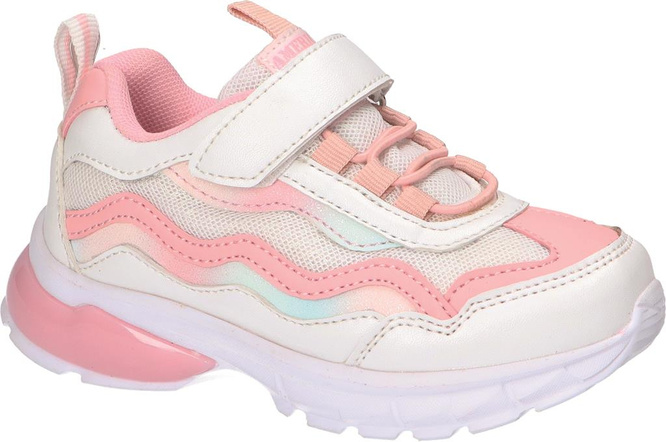 American Club BHL-59 pink and white children's sports shoes, size 27-31